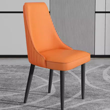 Load image into Gallery viewer, Andrews Modern PU Leather Backrest Dining Chair