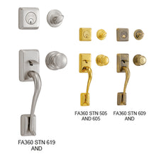 将图片加载到图库查看器,SCHLAGE FA SERIES Handleset / Gripset - Sutton