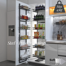将图片加载到图库查看器,MIRAI Tall Pantry Unit - Dark Grey