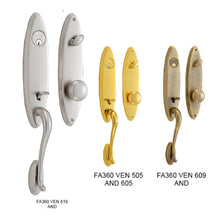 将图片加载到图库查看器,SCHLAGE FA SERIES Handleset / Gripset - Venice