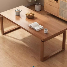 Muatkan imej ke dalam penonton Galeri, Blaese Nordic Wood Dining Table 1.2m to 1.6m