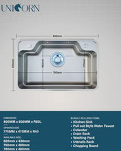 Muatkan imej ke dalam penonton Galeri, Unicorn ZEN Multifunctional Kitchen Sink