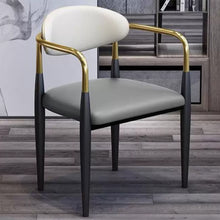 Load image into Gallery viewer, Marylou Sleek Arm PU LeatherDining Chair