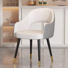 将图片加载到图库查看器,Rubio Italian Design Black Gold Leg Dining Chair