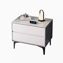 Muatkan imej ke dalam penonton Galeri, Antony Solid Wood Slate Bedside Table
