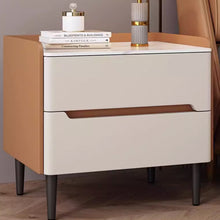 Muatkan imej ke dalam penonton Galeri, Lynch Solid Wood Minimalist Bedside Table
