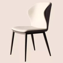 Muatkan imej ke dalam penonton Galeri, Vinny Back Posture PU Leather Dining Chair