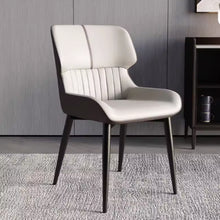 将图片加载到图库查看器,Colby Luxury Backrest PU Leather Dining Chair