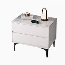 Muatkan imej ke dalam penonton Galeri, Antony Solid Wood Slate Bedside Table