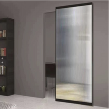 Muatkan dan mainkan video dalam penonton Galeri, MIRAI Framed Glass Door Concealed Track c/w Soft Closing