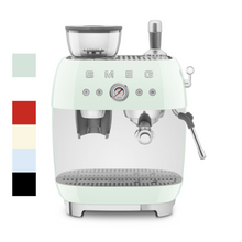 Muatkan dan mainkan video dalam penonton Galeri, SMEG Espresso Coffee Machine with Integrated Grinder