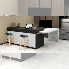 Muatkan dan mainkan video dalam penonton Galeri, MIRAI Rotating Pull Out Extension Island With Leg