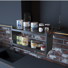 在图库查看器中加载和播放视频,MIRAI Up & Down Storage Kit Elevator Basket - Dark Grey