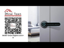 Muatkan dan mainkan video dalam penonton Galeri, SKISET Smart Digital Lock V-9