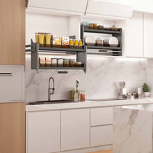 将图片加载到图库查看器,MIRAI Pull Down Hanging Aluminum Lift Basket With Soft Closing