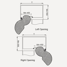 将图片加载到图库查看器,MIRAI Enhanced UFO Corner Chrome Peanut Basket With Soft Closing