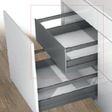 Muatkan imej ke dalam penonton Galeri, HAFELE Nova Pro Scala H90mm Rectangular Railing Inner Drawer Set