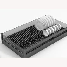 Muatkan imej ke dalam penonton Galeri, MIRAI Multifunctional Dish Aluminium Pull Out Basket With Soft Closing