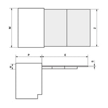 Muatkan imej ke dalam penonton Galeri, ATIM Brunch Pull-Out Drawer Table