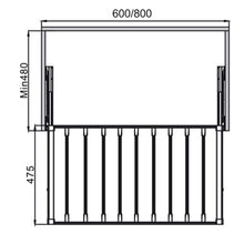 Muatkan imej ke dalam penonton Galeri, HAFELE Trouser Rack