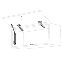 Muatkan imej ke dalam penonton Galeri, BLUM Aventos HK-XS Mechanisms For Solf-Closing With Blumtion