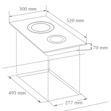 Load image into Gallery viewer, FOTILE Kitchen Ceramic Hob EEG30202