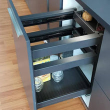 Muatkan imej ke dalam penonton Galeri, MIRAI Function Storage Drawer Aluminium Basket (Attach With Door)