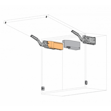 Muatkan imej ke dalam penonton Galeri, BLUM Aventos HK Top Mechanisms - Servo-Drive