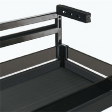 将图片加载到图库查看器,MIRAI Yoga Magic Corner Aluminium Basket With Soft Closing (Attach With Door)