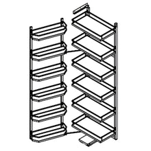 将图片加载到图库查看器,MIRAI Platinum Deluxe Larder 6 Tier 12 Layer Pantry Basket