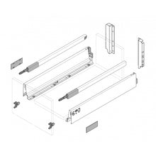 Muatkan imej ke dalam penonton Galeri, BLUM TANDEMBOX Standard Drawer S2 Combo - 30kg