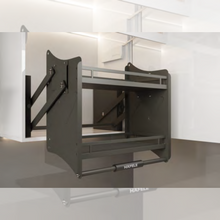 Muatkan imej ke dalam penonton Galeri, HAFELE Luxury Dish Rack Elevator Storage