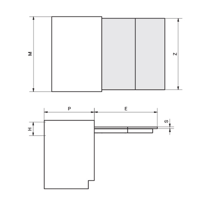 ATIM Ready PullOut Drawer Table With Synchronous System Mirai Town Shop