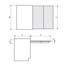 Muatkan imej ke dalam penonton Galeri, ATIM Lunch Pull-Out Drawer Table