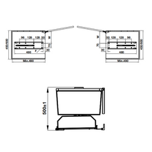 Muatkan imej ke dalam penonton Galeri, HAFELE Kara Swing Tall Kitchen Basket