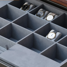 Muatkan imej ke dalam penonton Galeri, MIRAI Jewelry Organizer With Soft Close Slide (Dark Grey & White)