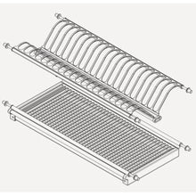 Muatkan imej ke dalam penonton Galeri, MIRAI Luxury Dish Rack Stainless Steel Cabinet Mount