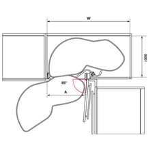 Muatkan imej ke dalam penonton Galeri, HAFELE Lemans 2 Swivel Corner Unit