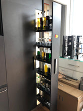 将图片加载到图库查看器,MIRAI 6 Tier Side Mounted Tall Aluminium Larder With Soft Closing