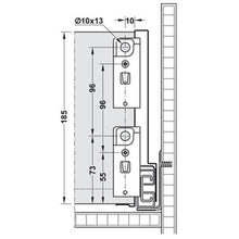 Muatkan imej ke dalam penonton Galeri, HAFELE Nova Pro Scala H186mm Drawer Set