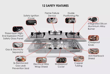 Load image into Gallery viewer, FOTILE Kitchen Hob GHG78312