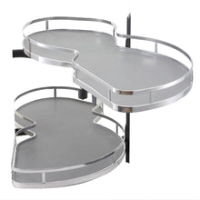 将图片加载到图库查看器,MIRAI Enhanced UFO Corner Chrome Peanut Basket With Soft Closing