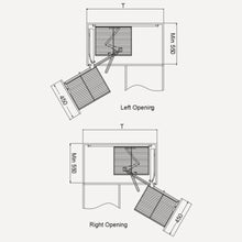 将图片加载到图库查看器,MIRAI Enhanced Magic Yoga Corner With Soft Closing