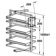 Muatkan imej ke dalam penonton Galeri, HAFELE Pull Out Shoe Rack