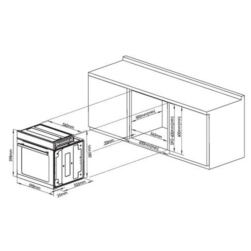 HAFELE Built In 11Function Oven Mirai Town Shop