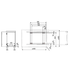Muatkan imej ke dalam penonton Galeri, HAFELE Carrier Slide Gas Tank Slider