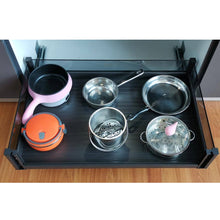 Muatkan imej ke dalam penonton Galeri, MIRAI Four Side Tray Pull Out Aluminium Basket With Soft Closing