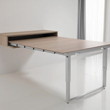 Muatkan imej ke dalam penonton Galeri, ATIM Mensola Party Pull-Out Drawer Table With Double Telescopic Folding Leg
