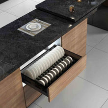 Muatkan imej ke dalam penonton Galeri, MIRAI Multifunctional Dish Aluminium Basket With Soft Closing (Attach With Door)