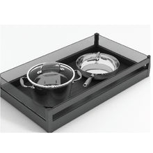 Muatkan imej ke dalam penonton Galeri, MIRAI Four Side Tray Pull Out Aluminium Basket With Soft Closing